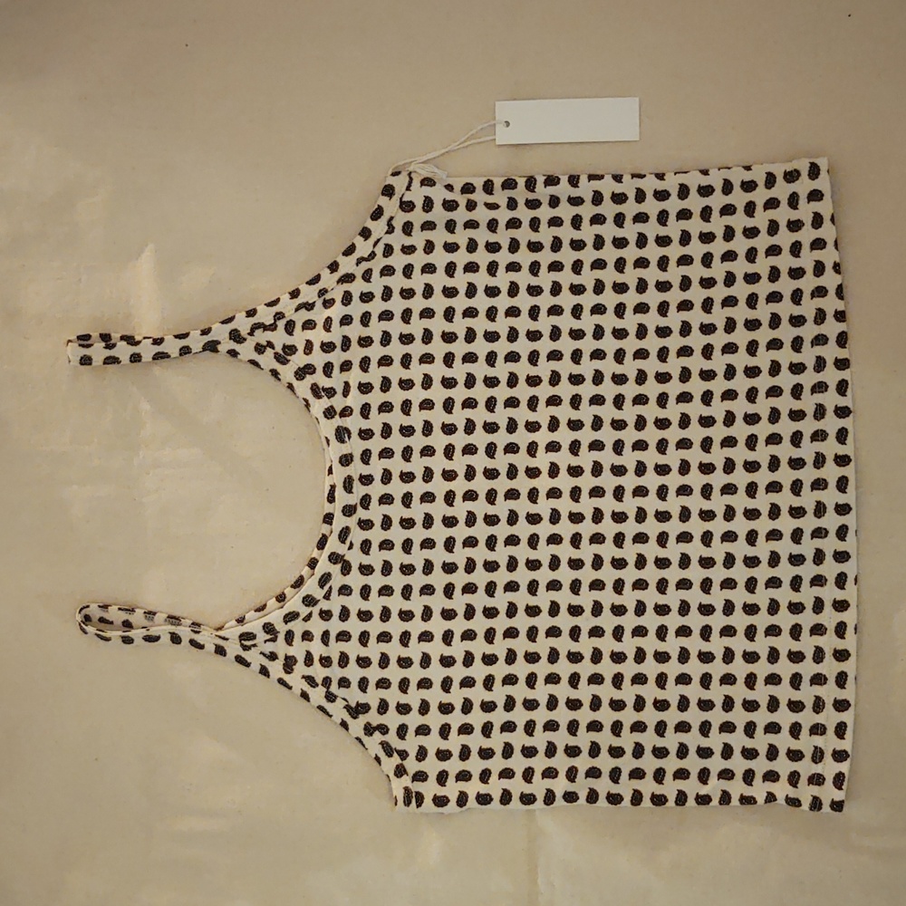 ARQ Crop Tank Paisley